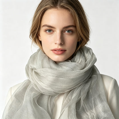 Elegant Silk Blend Shawl